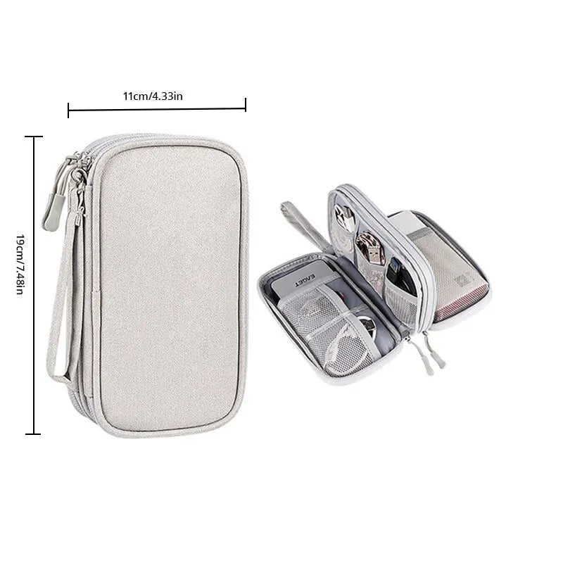 Travel Cable Organizer Bag