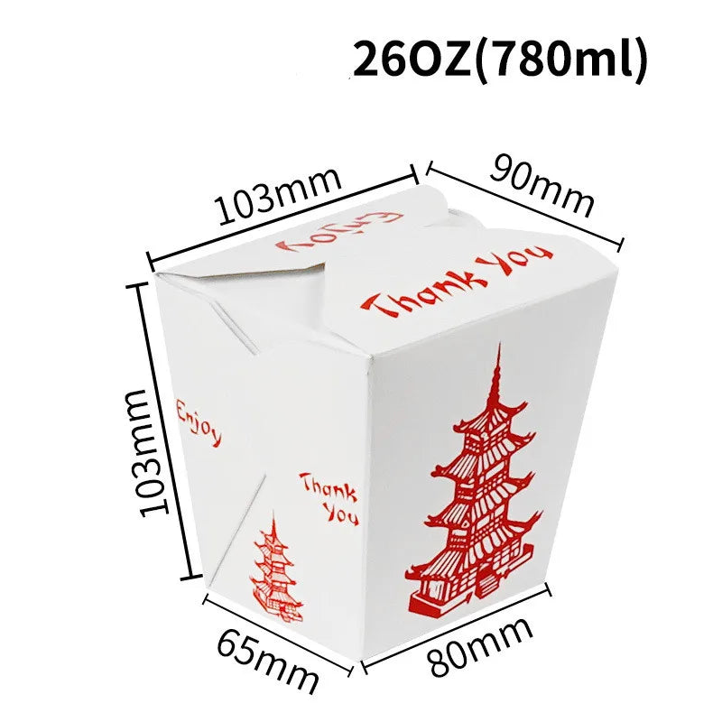 Chinese Takeout Food Containers