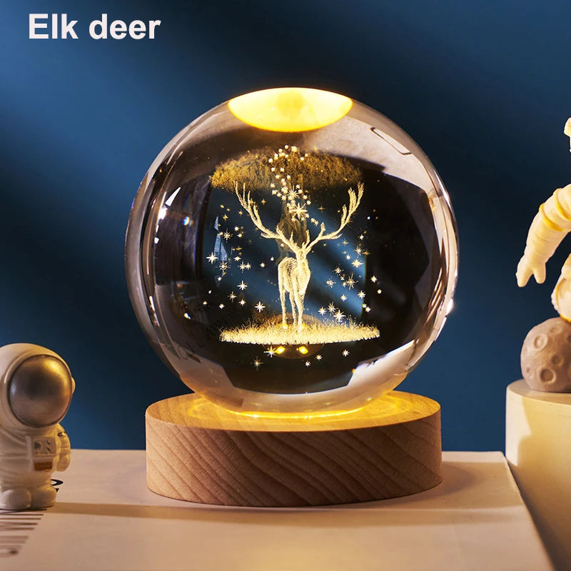Crystal Ball Night Light