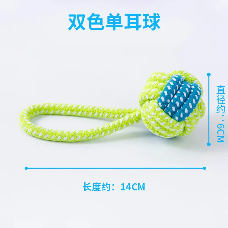 Interactive Rope Ball for Dogs
