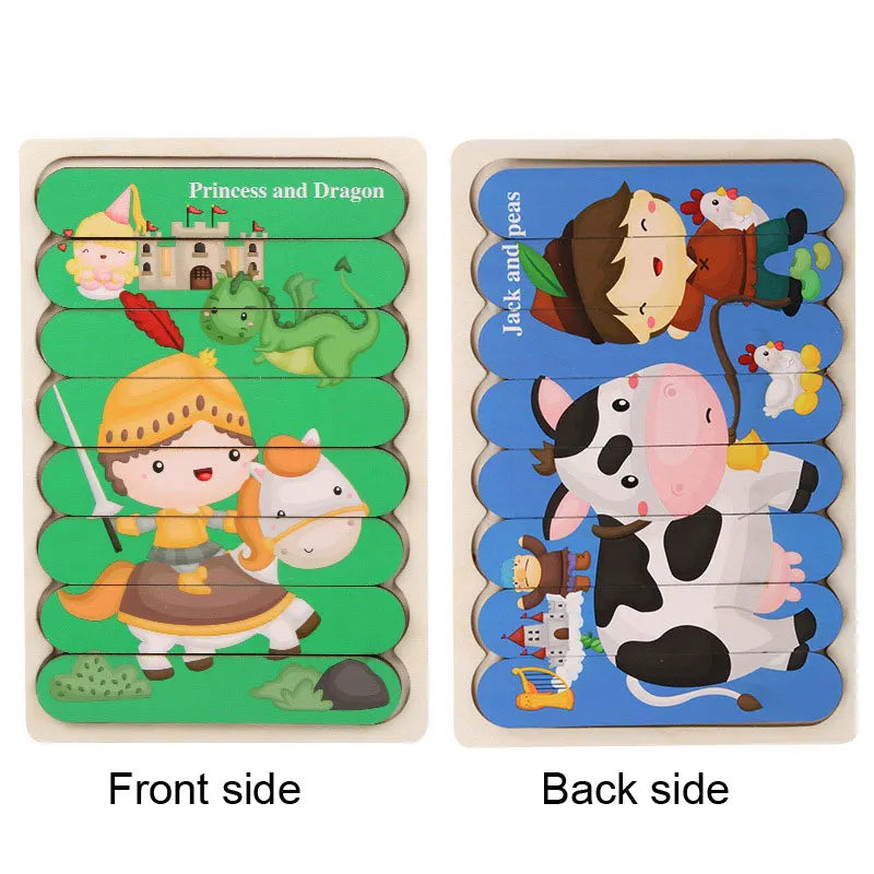 Montessori Wooden Animal Puzzle