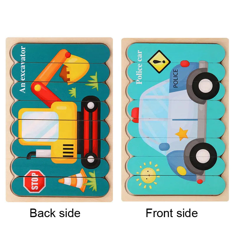 Montessori Wooden Animal Puzzle
