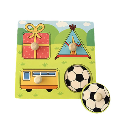 Montessori Wooden Animal Puzzle
