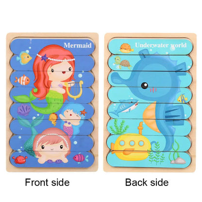 Montessori Wooden Animal Puzzle