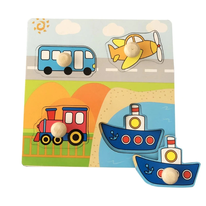 Montessori Wooden Animal Puzzle