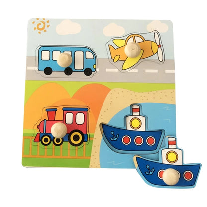 Montessori Wooden Animal Puzzle