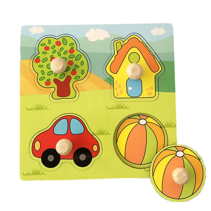 Montessori Wooden Animal Puzzle