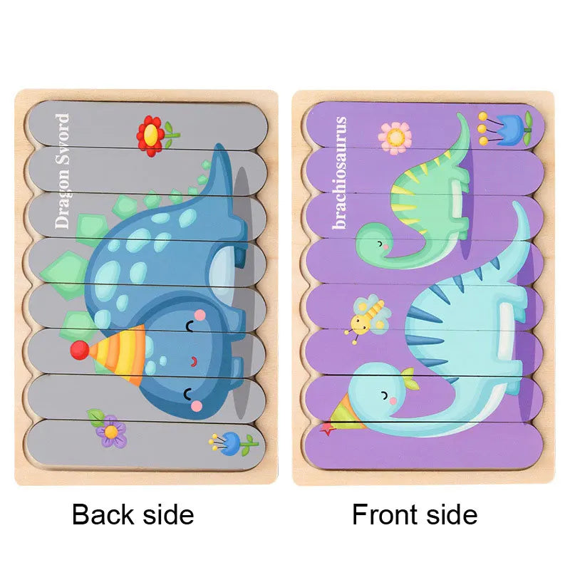 Montessori Wooden Animal Puzzle