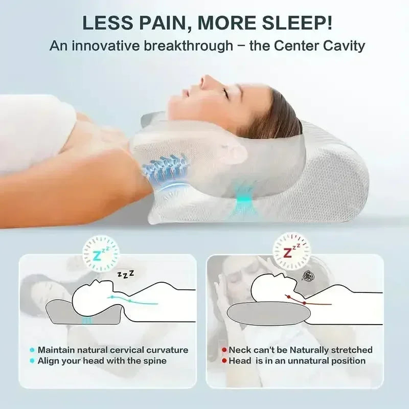 Butterfly Memory Foam Neck Pillow