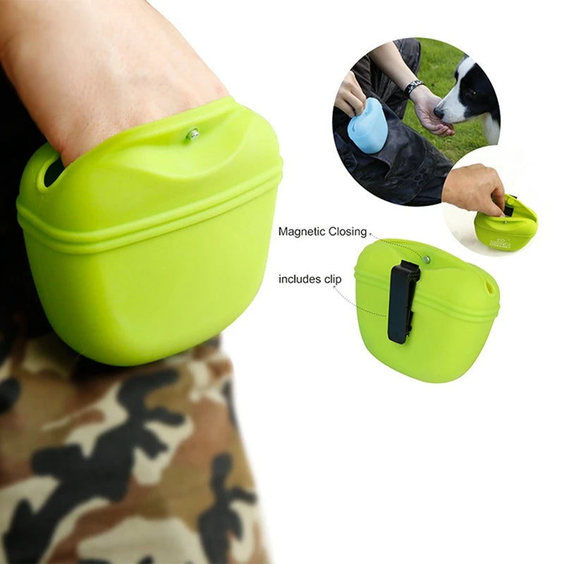 Dog Treat Bag with Clip