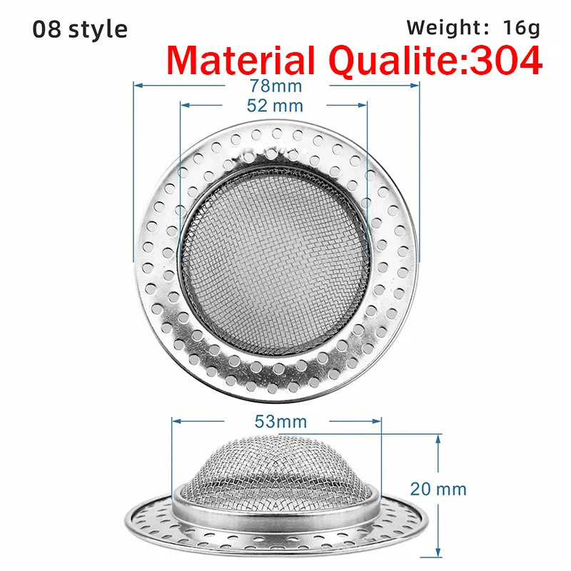 Stainless Steel Sink Strainer