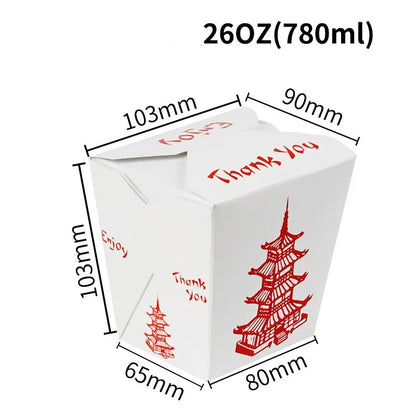Chinese Takeout Food Containers