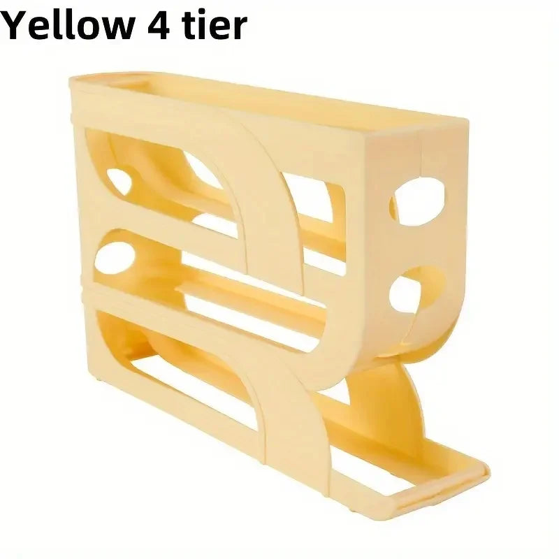 Gravity-Fed Egg Organizer for the Fridge