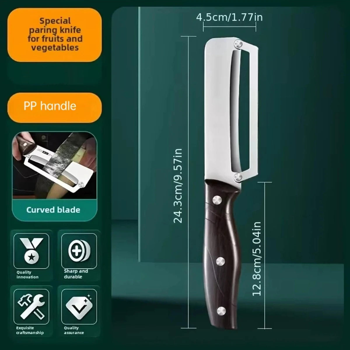 Stainless Steel Fruit and Vegetable Peeler