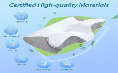 Butterfly Memory Foam Neck Pillow