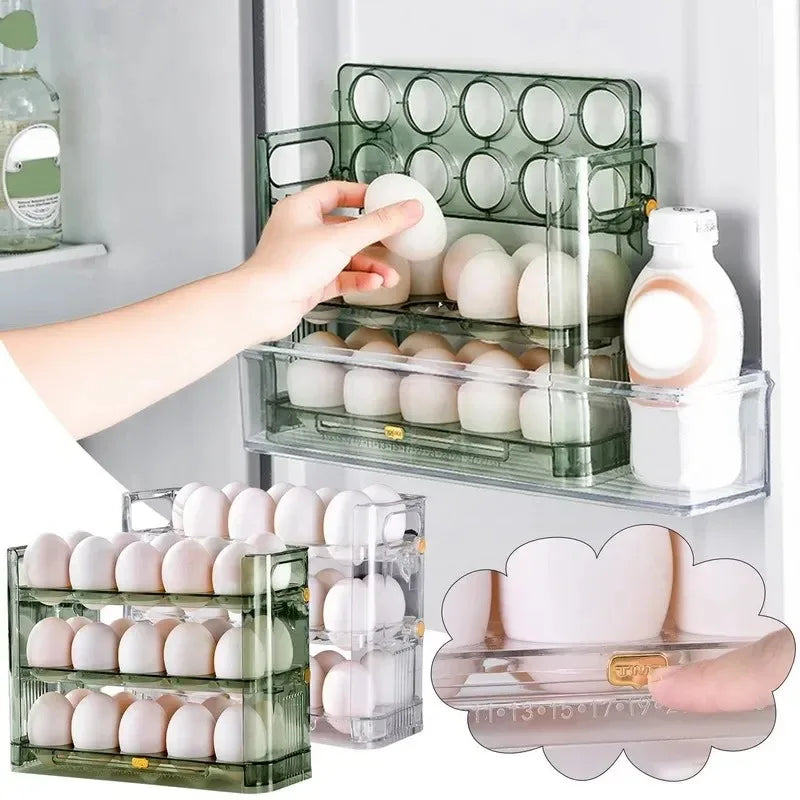 Transparent Egg Storage Box
