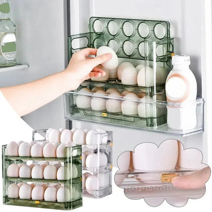Transparent Egg Storage Box