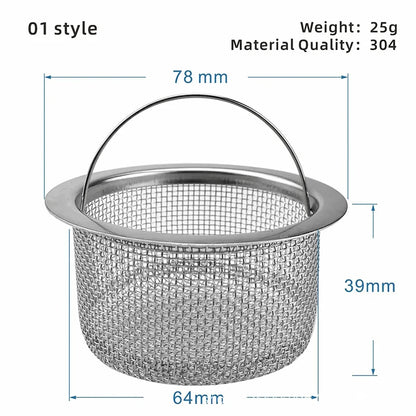 Stainless Steel Sink Strainer