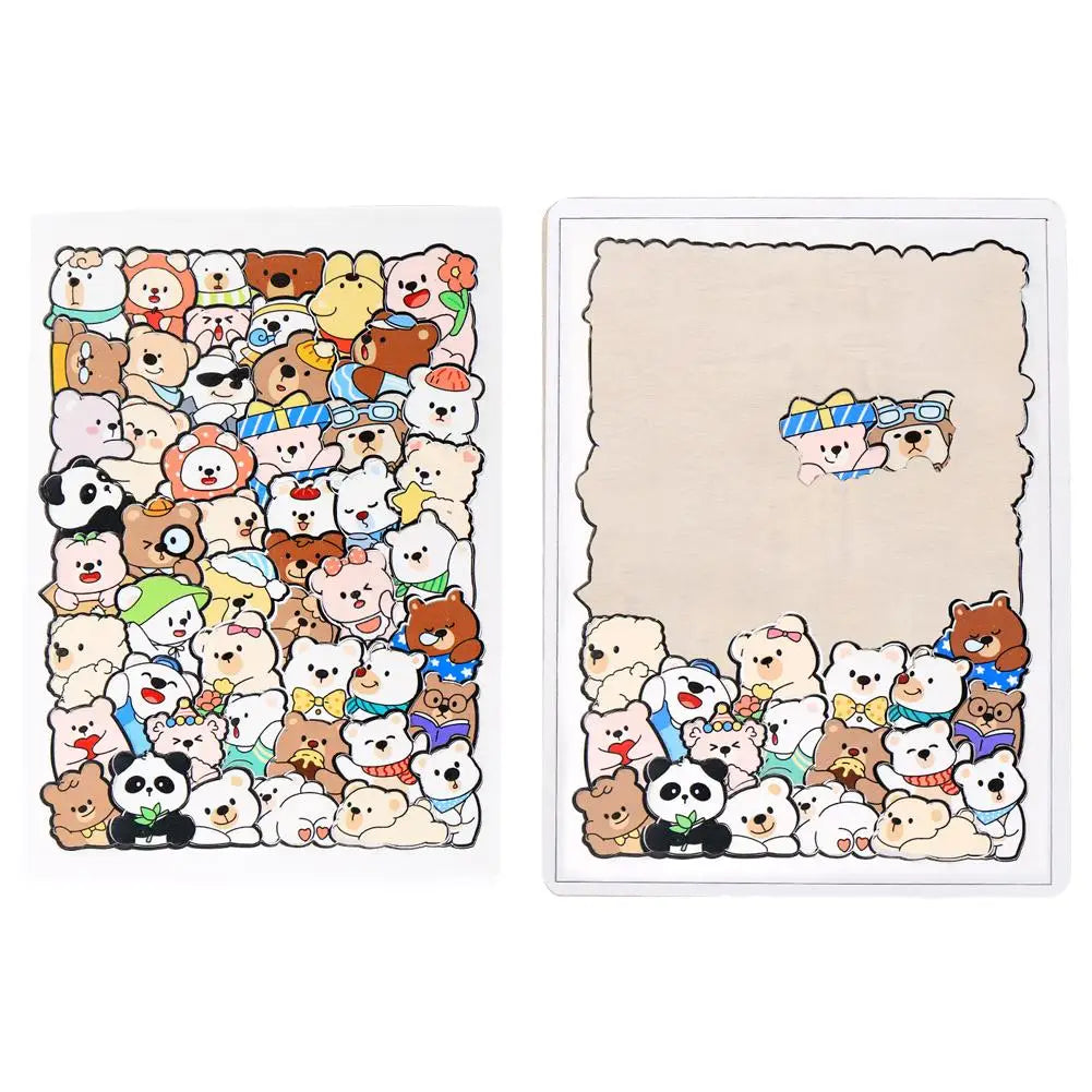 Wooden Irregular Shape Puzzle