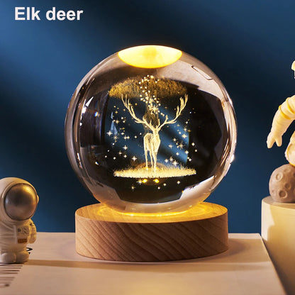 Crystal Ball Night Light