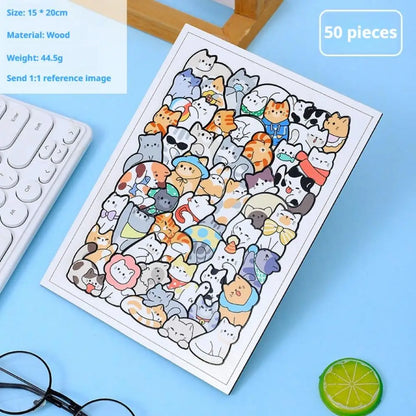 Wooden Irregular Shape Puzzle