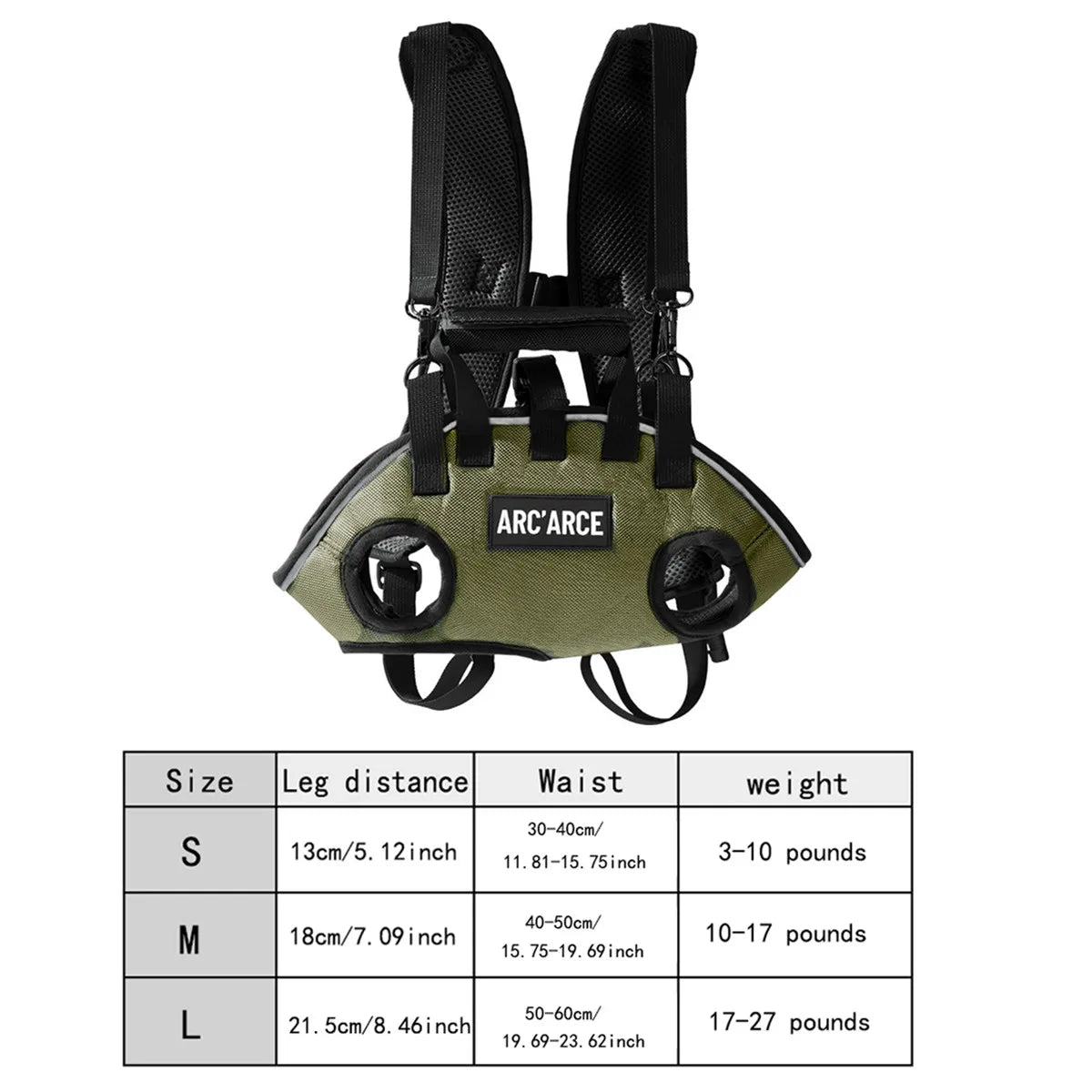 Rear-Facing Pet Backpack Carrier