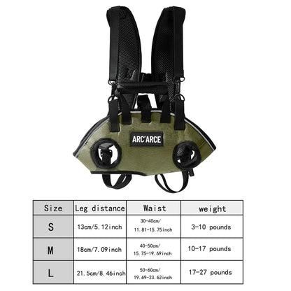 Rear-Facing Pet Backpack Carrier