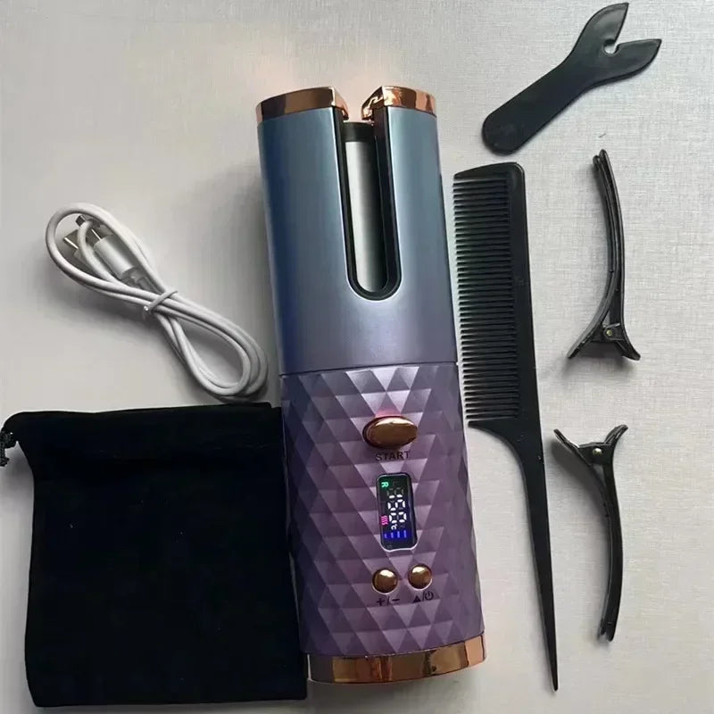 Wireless Automatic Hair Curler