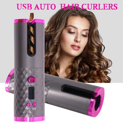 Wireless Automatic Hair Curler