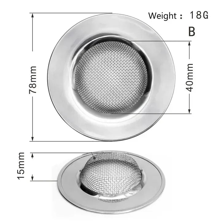 Stainless Steel Sink Strainer