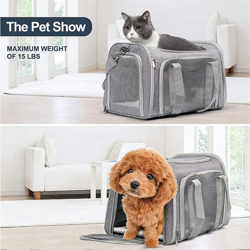 Soft Pet Travel Carrier Bag