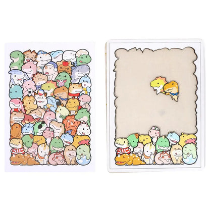 Wooden Irregular Shape Puzzle