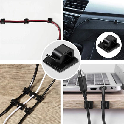 Self-Adhesive Cable Clips