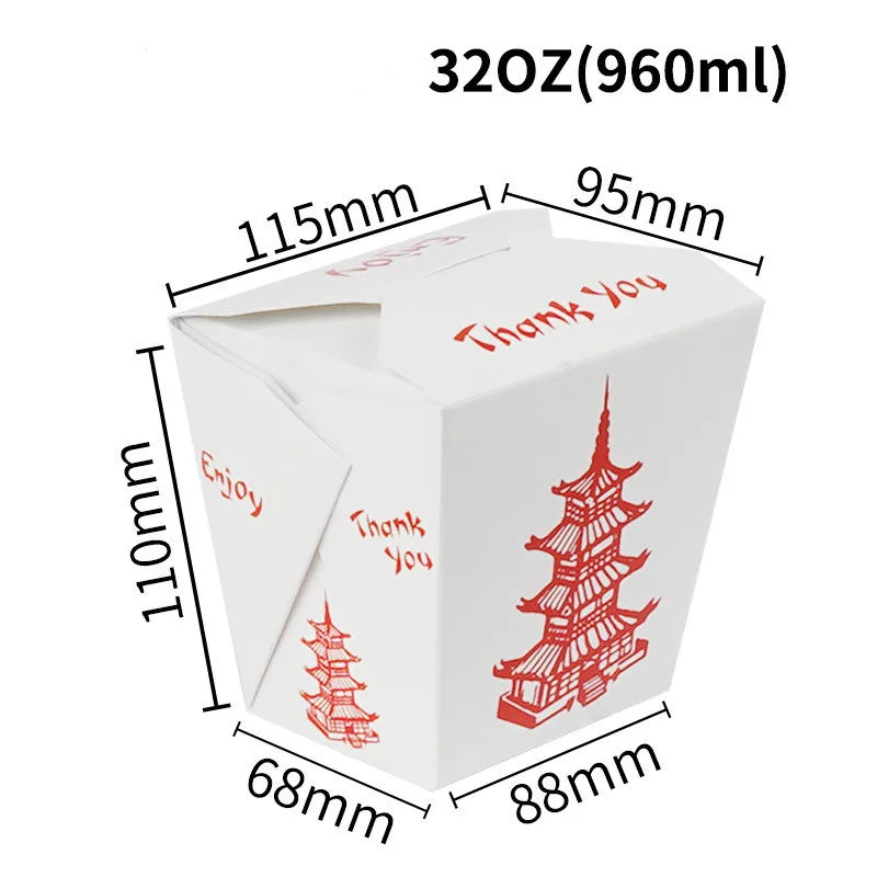 Chinese Takeout Food Containers