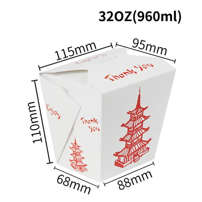 Chinese Takeout Food Containers