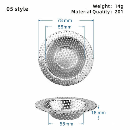 Stainless Steel Sink Strainer