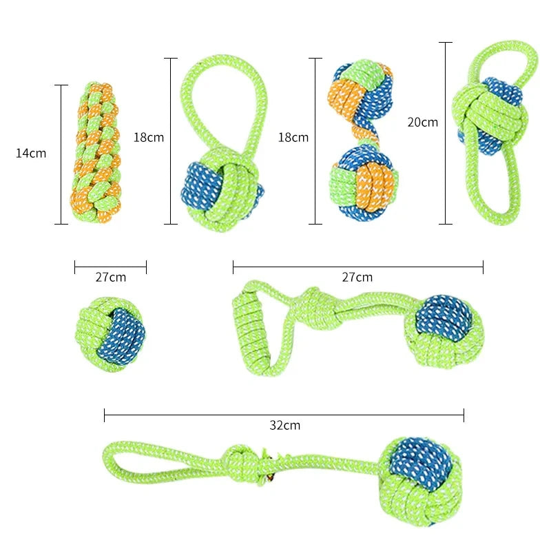 Interactive Rope Ball for Dogs