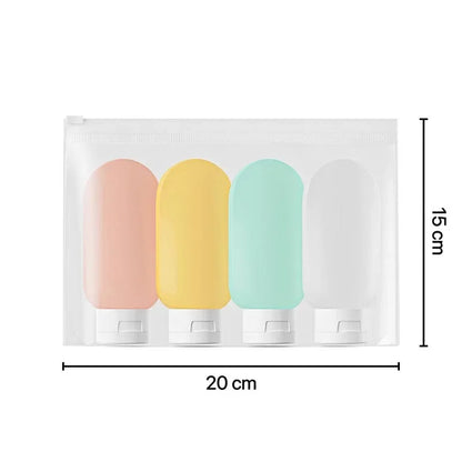 Silicone Travel Bottle Set