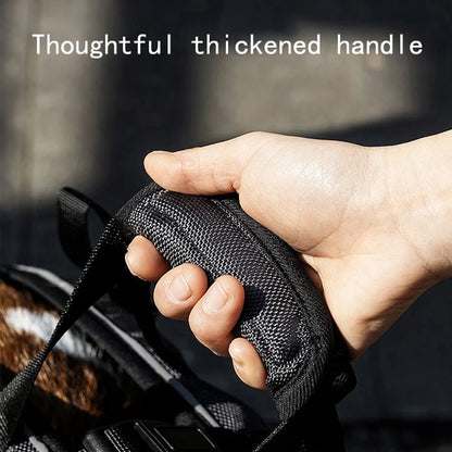 Rear-Facing Pet Backpack Carrier
