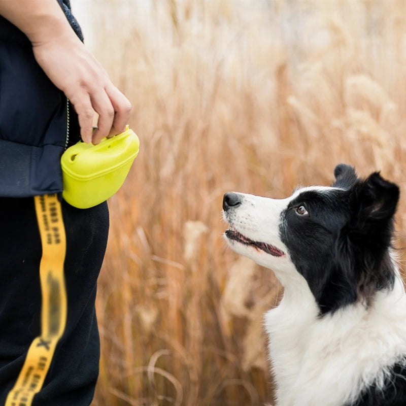 Dog Treat Bag with Clip