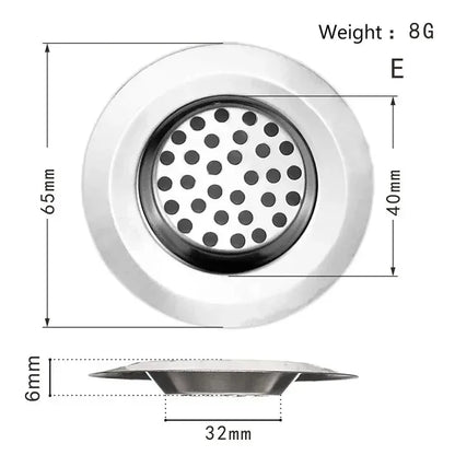 Stainless Steel Sink Strainer