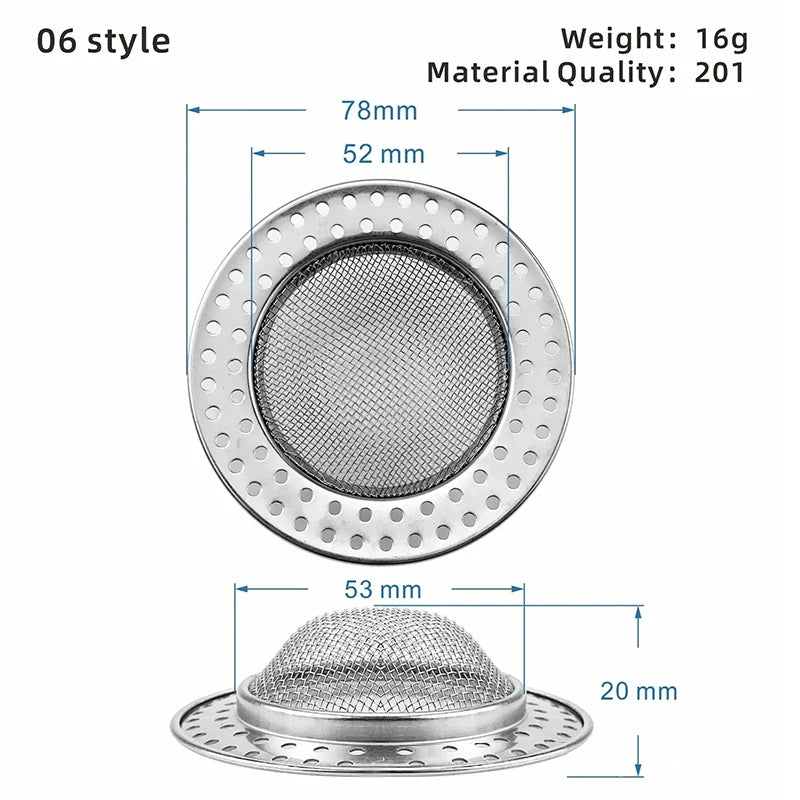 Stainless Steel Sink Strainer