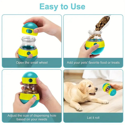 Interactive Double Treat Dog Toy