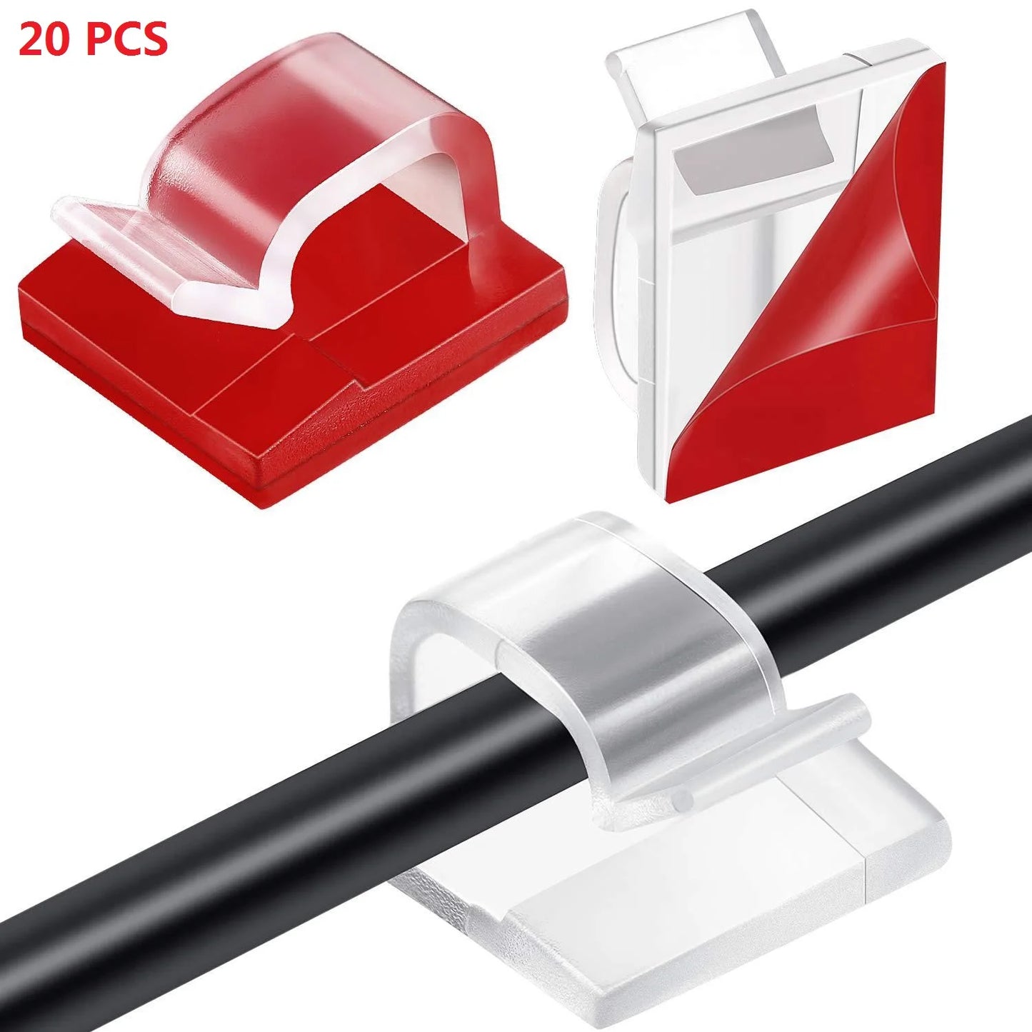 Self-Adhesive Cable Clips