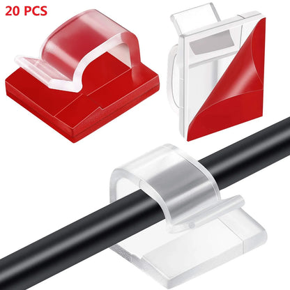 Self-Adhesive Cable Clips