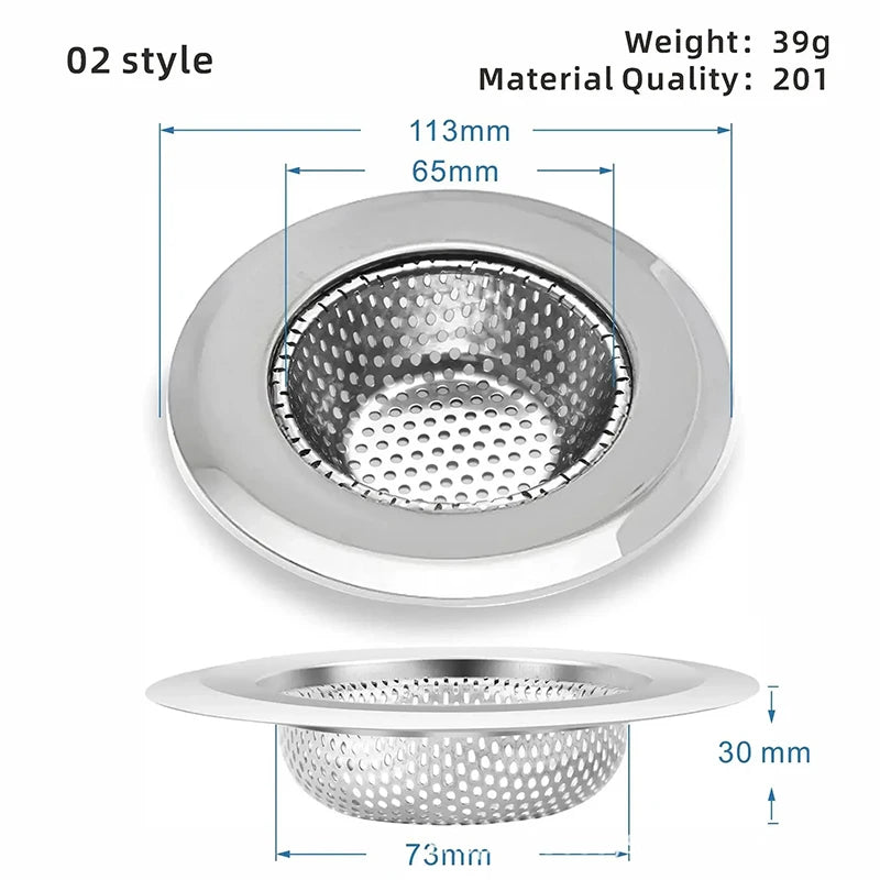Stainless Steel Sink Strainer