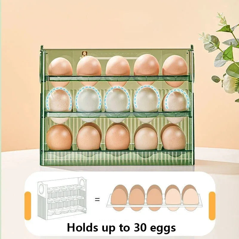 Transparent Egg Storage Box