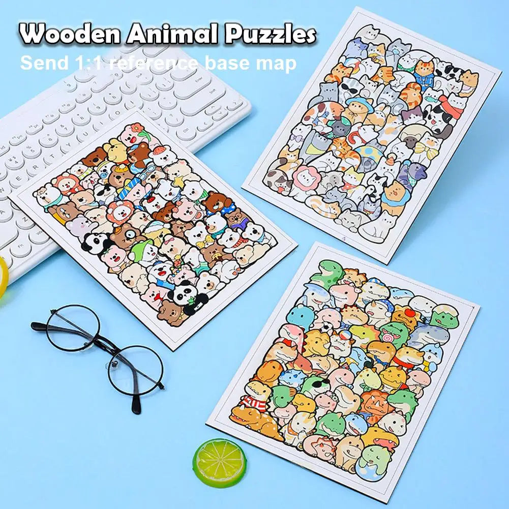 Wooden Irregular Shape Puzzle