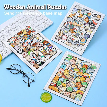 Wooden Irregular Shape Puzzle