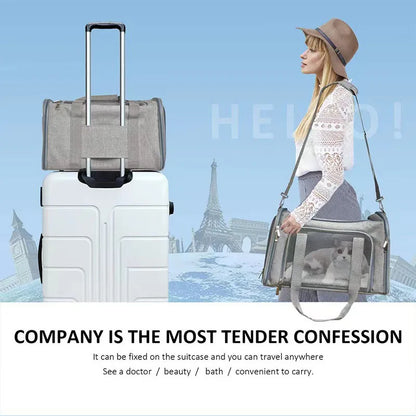 Soft Pet Travel Carrier Bag